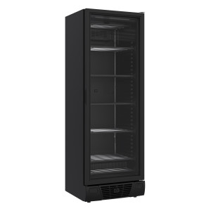 Svart Negativ Kylskåp - 1 Glasdörr - 382 L - CombiSteel