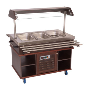 Buffet Lämmin - 3 GN 1/1 - CombiSteel