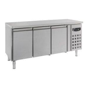 Positivt kylt bord GN 1/1 med 3 dörrar - 417 L - CombiSteel