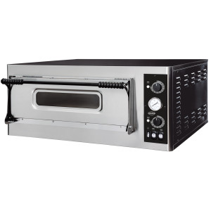 Yhden kammion pizzauuni - 6 pizzaa - 400 V - CombiSteel