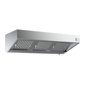 Complete Wall Hood - 2000 mm - With Motor, LED and Dimmer - CombiSteel