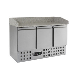 Meuble à Pizza Réfrigéré GN 1/1 - 3 Portar - 230 L - CombiSteel