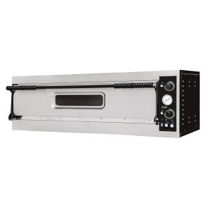 1-kammioinen pizzauuni - 3 pizzaa - 400 V - CombiSteel