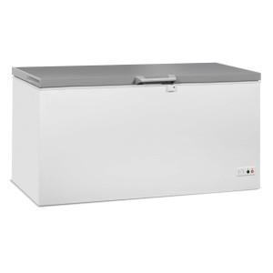 Frysskista med lock i rostfritt stål - 572 L - CombiSteel