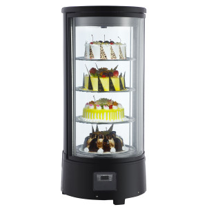 Pyörivä jäähdytetty vitriini - 72 L - CombiSteel