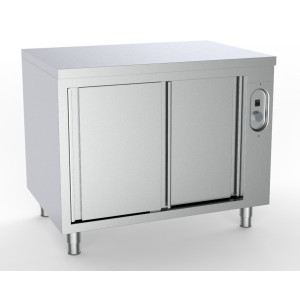 Uppvärmningsskåp med 2 dörrar - L 1600 x D 700 mm - CombiSteel