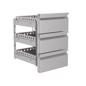 Block 3 Lådor Monoblock för Kylbord - CombiSteel
