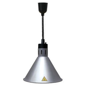 Konisk Värmelampa - Silver - CombiSteel