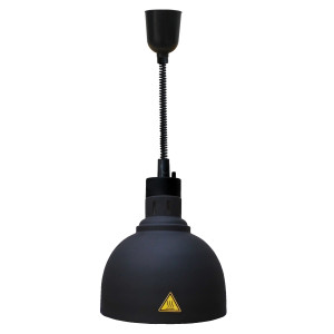 Lampe Chauffante Ronde - Svart - CombiSteel
