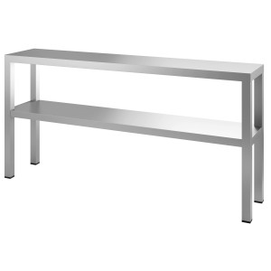 Pöytähylly irrotettava - 2 tasoa - L 2000 x S 300 mm - CombiSteel
