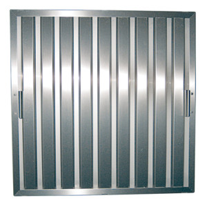 Lamellfilter för köksfläkt - 400 x 500 mm - CombiSteel