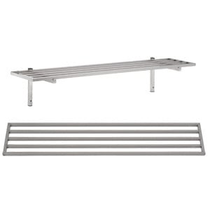 Seinähylly kaiteilla ja tuella - L 1200 x S 300 mm - CombiSteel