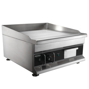 Slät Elektrisk Grill i Krom