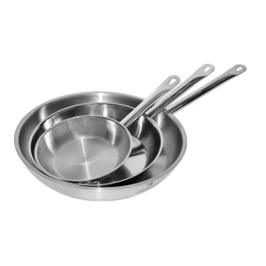 Ruostumattomasta teräksestä valmistettu paistinpannu - Ø 320 MM - 4 L