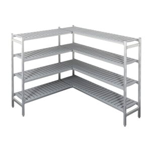 Rayonnage Angulaire pour Chambre Froide 1200 x 1500 x 2010 mm - L 935 x P 450 mm - CombiSteel