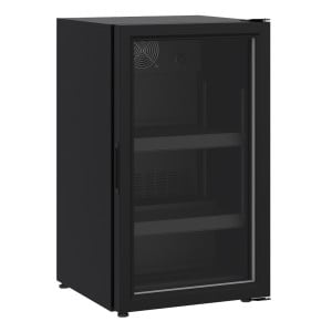 Pieni lasiovellinen jääkaappi - 136 L - CombiSteel