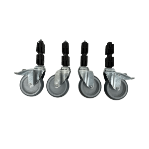 Hjul för bord - Set om 4 - CombiSteel