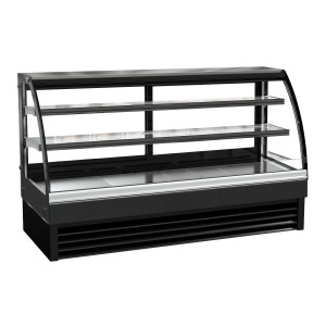 Positive Curved Refrigerated Display Case - 400 L - CombiSteel