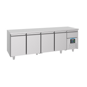 Table Réfrigérée Positive GN 1/1 à 4 Portes - 632 L - CombiSteel
