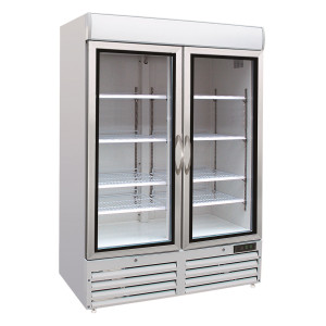 Negative Refrigerated Cabinet with 2 Glass Doors - 920 L - CombiSteel