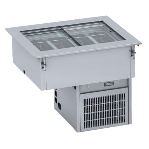 Bac à Glaces Drop-In - 4 Bacs - CombiSteel