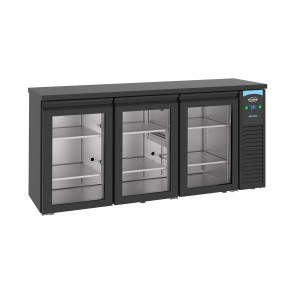 Bakre kylskåp med 3 glasdörrar - 500 L - CombiSteel