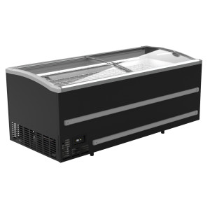 Musta arkkupakastin supermarketille - 988 L - CombiSteel