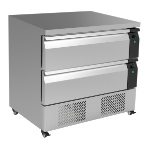 Positive and Negative Refrigerated Base - 4 GN 1/1 - 179 L - CombiSteel