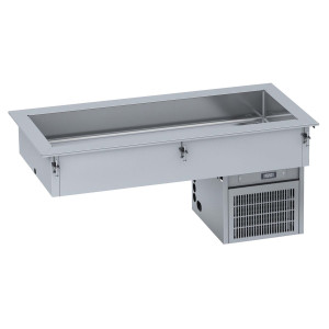 Jäähdytetty Drop-In -säiliö - L 790 x S 720 mm - CombiSteel