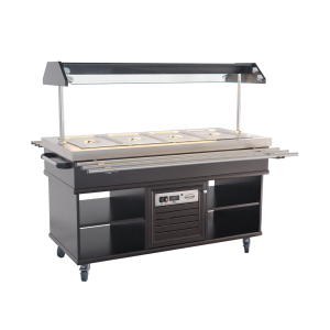 Buffet Jäähdytetty - 4 GN 1/1 - CombiSteel