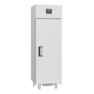 Ruostumattomasta teräksestä valmistettu positiivinen jääkaappikaappi - 1 ovi - 400 L - CombiSteel