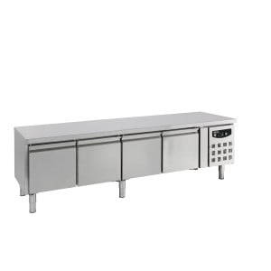 Positiivinen GN 1/1 -jäähdytyspöytä, 4 ovea - CombiSteel