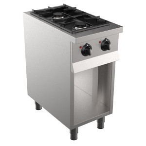 Fourneau Professionnel 700 - 2 Brännare - CombiSteel