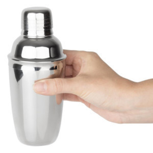 Mini Cocktail Shaker ruostumattomasta teräksestä - 300 ml - Olympia