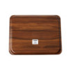 Slät Laminerad Bricka Capri Valnöt - 460 x 360 mm - Cambro
