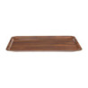 Slät Laminerad Bricka Capri Valnöt - 460 x 360 mm - Cambro