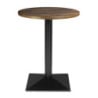 Round Table Dark Wood Effect - ⌀ 60 cm - Bolero