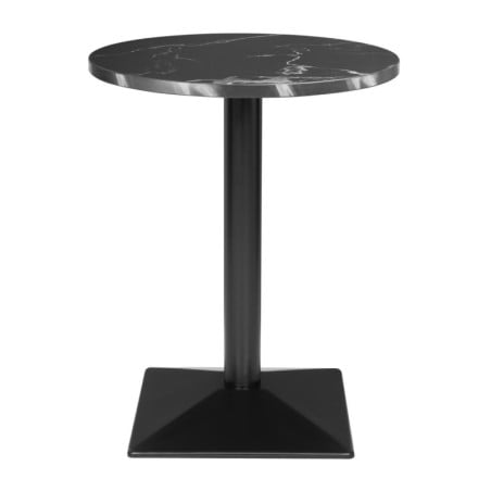 Runt Bord Svart Steneffekt - ⌀ 60 cm - Bolero