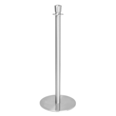 Brushed Stainless Steel Base Plate Welcome Post - Set of 2 - Bolero