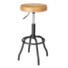 Tabouret de Bar en PU Brooklyn Caramel - Bolero