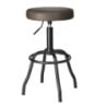 Brooklyn Mocha PU Bar Stool - Bolero