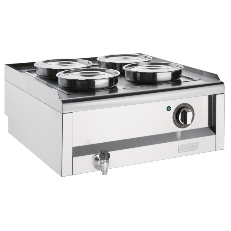 Bain-Marie 4 Grytor Serie 600 - Buffalo