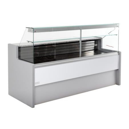 Tibet Gray Refrigerated Service Counter - 2000 mm - Zoin