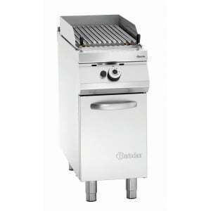 Gasdriven lavastenargrill - Bredd 400 av märket Bartscher
