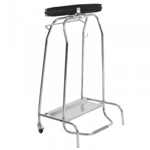 Stainless Steel Trash Bag Holder - 110L Dynasteel: professional hygiene and practicality