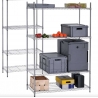 Chrome-plated steel Economat shelving by Bartscher