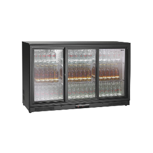 Back Bar Refrigerator 3 Glass Doors - 270 L - Bartscher