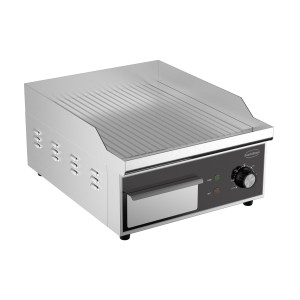 Elektrisk Grill Räfflad Platta - 350 x 450 mm - CombiSteel