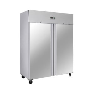 Armoire Négative 1400 L Inox 2 Portes GN 2/1 Ventilée