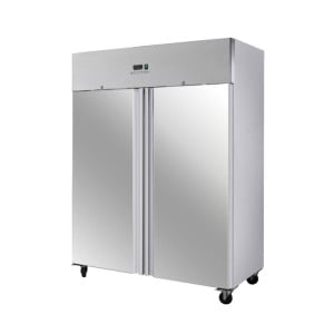 Armoire Négative 1400 L Inox 2 Portes GN 2/1 Ventilée